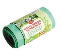 Sacs poubelle éco-plastiques rouleaux 30 l G