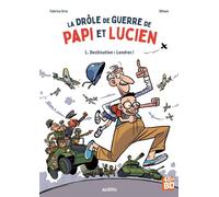 La drôle de guerre de Papi et Lucien T1 - 48HBD Destination Londres ! - Téhem - 48h Bd - broché - Bande dessinée