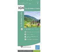 IGN - Drôme À Vélo - Carte topographique - Taille unique