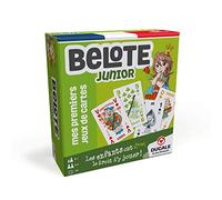 La Ducale - Belote Junior - Apprendre à jouer à la belote - Jeu de cartes enfant et famille - 2 à 5 joueurs - Dès 6 ans - Fabriqué en France