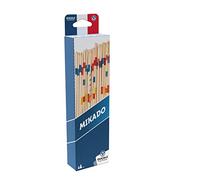 La Ducale - Jeu de Mikado Classique en Bois - Set de 41 Baguettes en Bambou - Jeu d’adresse Simple et Familial - Format Voyage à emporter Partout
