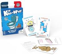 La Ducale - Kilo de Merde Junior -Jeu de Cartes Enfant et Famille - 3 à 10 Joueurs - Dès 6 Ans, Bleu, Blanc