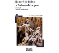 Honoré de Balzac – La duchesse de Langeais – Roman – Poche – Gallimard