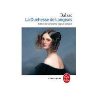 La Duchesse de Langeais - Honoré de Balzac - Lgf - Poche - Roman