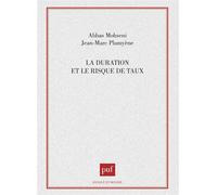 La duration et le risque de taux - Crédit lyonnais - Puf - broché - Livre