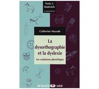 La Dysorthographie Et La Dyslexie - Les Confusions Phonétiques