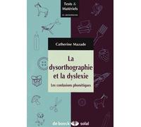 La Dysorthographie Et La Dyslexie - Les Confusions Phonétiques