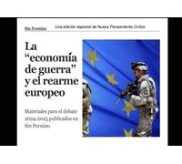 La "economía de guerra" y el rearme europeo