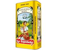 LA ESPAÑOLA Huile d'Olive de Grignons Origine Espagne, Bidon Décorée 4L, Huile de Grignons d'Olive, Idéal pour Fritures, Sauces et Sautés