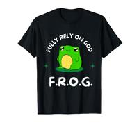 La F.R.O.G. S'en remet entièrement à Dieu, Source d'inspiration Religieuse T-Shirt