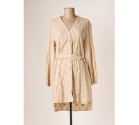 la fabbrica del lino robes femme de couleur beige 40