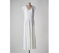 la fabbrica del lino robes femme de couleur blanc