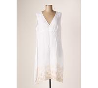 la fabbrica del lino robes femme de couleur blanc 36