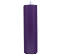 La Fabrique de Pieds AM20170151 Jeu de 4 Pieds de Lit Cylindres Bois Laqué Violet 20 x 6 x 6 cm