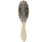 La Fabrique Green - Brosse a Cheveux Pneumatique en Bois - Soies Supérieures de Sanglier - Petit Modèle - Douceur Brillance - Tous Types de Cheveux