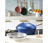 La Fabuleuse Poêle Sauteuse Casserole Cocotte Cookut 28 cm - Bleu Saphir