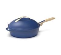 La Fabuleuse Ustensile de Cuisson 8 en 1 Sauteuse Corps Bleu saphir 24 cm - COOKUT