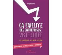 La faillite des entreprises : Visite guidée Les procédures - les mots - les gens - Comprendre la faillite pour y remédier - Jacques Saez - L'harmattan - broché - Etude