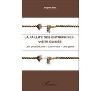 La faillite des entreprises : visite guidée: Les procédures - Les mots - Les gens
