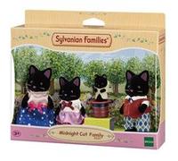 La famille chat magicien Sylvanian Families Multicolore E