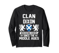 La Famille écossaise du Clan Dixon Le Clan de l'Écosse Fait des Ravages Manche Longue