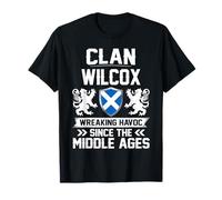 La Famille écossaise du Clan Wilcox Le Clan de l'Écosse Fait des Ravages T-Shirt