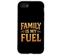 La famille est mon carburant. Parentalité, amour, objectif. Coque pour iPhone SE (2020) / 7 / 8