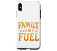 La famille est mon carburant. Parentalité, amour, objectif. Coque pour iPhone XS Max