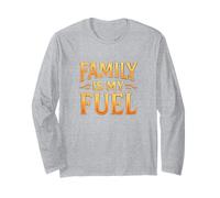 La famille est mon carburant. Parentalité, amour, objectif. Manche Longue