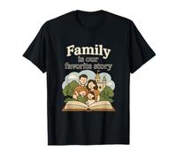 La Famille est Notre Livre d'histoires préférées T-Shirt