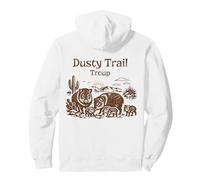 La Famille Javelina Dusty Trail Troup s'amuse à Faire des randonnées dans Le sud-Ouest Sweat à Capuche