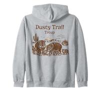 La Famille Javelina Dusty Trail Troup s'amuse à Faire des randonnées dans Le sud-Ouest Sweat à Capuche