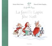 La famille lapin fête Noël
