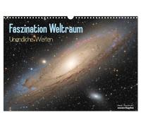 La fascination de l'espace - l'infini, Version française (Calendrier mural 2026 DIN A3 portrait), Calendrier CALVENDO mensuel