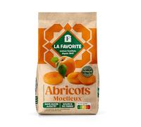 La Favorite - Abricots Moelleux 250 g - Fruits Séchés Sans Sucres Ajoutés - Texture Fondante & Saveur Douce - Pour Goûter, Petit-Déjeuner, Cuisine, Pâtisserie - Encas Sain et Énergétique