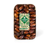 La Favorite - Dattes Deglet Nour 500 g - Dattes Calibre Standard avec Noyau - Fraicheur Garantie - Tendres & Mielleuses - Pour Encas Sain, Apéritif, Cuisine, Pâtisserie