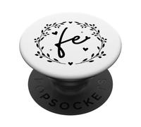 La fe mueve montañas, todo ES posible en Jesús PopSockets PopGrip Adhésif