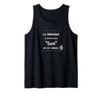 La felicidad se escribe como "Son" en mi cabeza - Dance Cute Débardeur