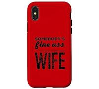 La Femme au Beau Cul de Quelqu'un Dit drôle : Milf Hot Momma Coque pour iPhone X/XS