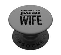 La Femme au Beau Cul de Quelqu'un Dit drôle : Milf Hot Momma PopSockets PopGrip Adhésif