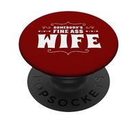La Femme au Beau Cul de Quelqu'un Dit drôle : Milf Hot Momma PopSockets PopGrip Adhésif