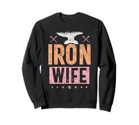 La Femme De Fer Métallurgie Monteur De Charpentes Sweatshirt