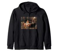 La Femme de Shalott John William Waterhouse Art Sweat à Capuche