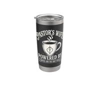 La femme du pasteur alimentée par le café et le Saint-Esprit Gobelet isotherme en acier inoxydable double paroi