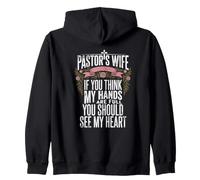 La Femme du Pasteur, si Vous Pensez Que Mes Mains sont Pleines, voyez Mon cœur Sweat à Capuche