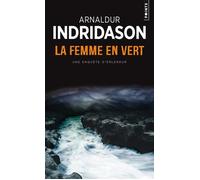 La Femme en vert - Arnaldur Indridason - Points - Poche - Roman