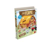 La ferme 3D Livre et maquette à construire - Ester Tomè - Sassi - Boîte ou accessoire - Document jeunesse dès 3 ans