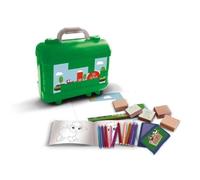 Travel Set - MULTIPRINT - 42924 - 5 tampons La Ferme, 10 crayons