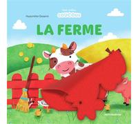 La ferme - Mes petits coucous Livre à flaps en feutrine - dès 1 an - Hyacinthe Gioanni - Merci Les Livres - cartonné - Album éveil dès la naissance
