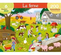 La ferme - Posters autocollants - Collectif - Piccolia - broché - Document jeunesse